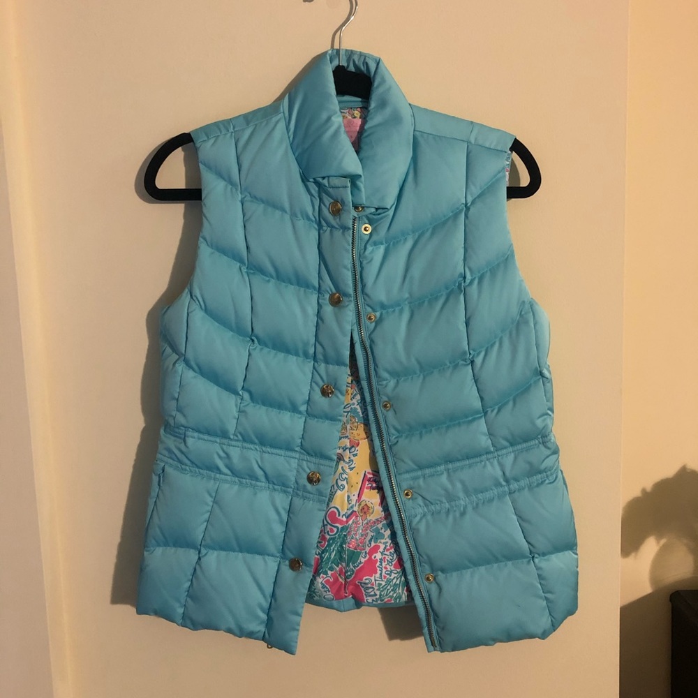 Lilly Pulitzer Baby Blue Vest